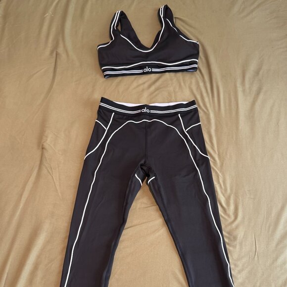 Black Alo Set Size Large - Picture 2 of 8